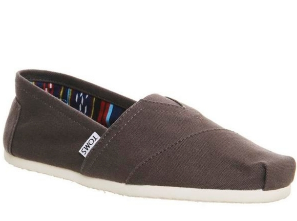 TOMS Classic Canvas Ash Grey  - Picture 12 of 13